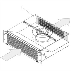 Płyta deflektora powietrza nVent SCHROFF 20713503 20713503, 1 szt.