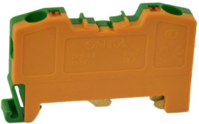 Złączka uniwersalna sprężynowa, uziemiająca OPK-T 4mm2, żółto-zielona, T0-1199-1020299