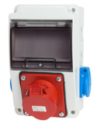 Rozdzielnia Budowlana KASIA 6 mod 2x230v + 5p 32a