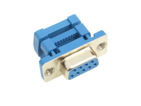 D-SUB 9 Gniazdo zaciskane na taśmę