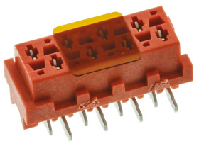 Gniazdo PCB 8 -pinowe 2 -rzędowe raster: 2.54mm Żeńskie na płytkę Proste SMD