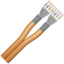 Digitus DK-1743-VH-D CAT 7 S/FTP Cable 4x2x0.57mm Orange Per Metre