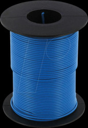 KL025BL50 Stranded Copper Wire 0.25qmm blue Coil 50m