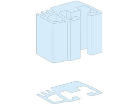 Szyny aluminiowe 1250 A 1670 mm Linergy PrismaSet LVS04505 SCHNEIDER ELECTRIC