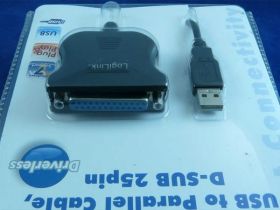 KONW.USB 2.0-&gt;DB-25F LPT