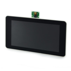 Obudowa do Raspberry Pi, dedykowanego ekranu 7'' i kamery - Premium Case biała