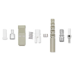 Qoltec Złącza światłowodowe SC Multimode 2.0mm Zestaw montażowy 200szt.