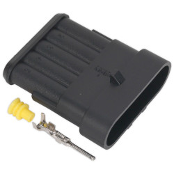 Sealey SSC5M Superseal Male Connector 5-Way Pack of 3