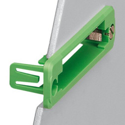 Kostka zaciskowa na szynie DIN Rama do montażu panelowego Phoenix Contact Dla odwróconego złącza COMBICON IC