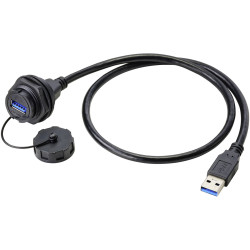TruComponents 240981 USB-mounted skt 3.0 type A skt, built-in