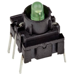 MEC 3FTH920 Multimec Switch 24V 50mA Green Momentary IP67 10x10x10.4mm