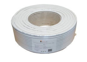 Przewód koncentryczny RG6U 0,8/4,8 CCS100 LIBOX /100m/