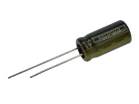 Kondensator; niskoimpedancyjny; elektrolityczny; 820uF; 10V; WLR821M1AF16M; fi 8x16mm; 3,5mm; przewlekany (THT); luzem; Jamicon;