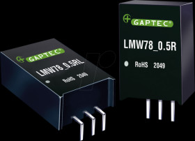 LMW78_15-0.5RL DC/DC converter, 90 V, SIP, tube containing 22 pieces