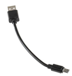 Kabel USB, dł. 150mm, kolor: Czarny