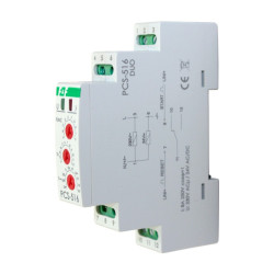 Przekaźnik czasowy wielofunkcyjny na szynę PCS-516 DUO 230/24V F&F
