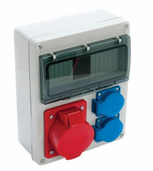 VIPLAST Rozdzielnica Gniazdo 16/5 2x250V