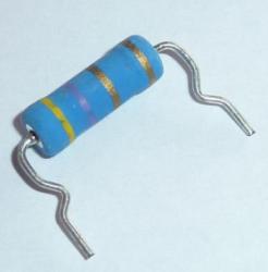 Rezystor 0.15R 2W 5% metalizowany krępowany na leżąco RS02Y158J 5,5x15mm