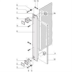 nVent SCHROFF 20848496 Obudowa Rack 19'' 2 szt.