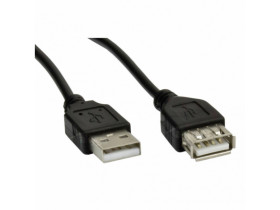 Przedłużacz USB 2.0 typ A wtyk -gniazdo 3m AK-USB-19 Akyga