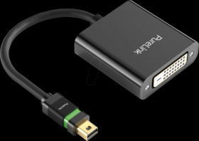 ULS210 MiniDP/DVI Adapter - Ultimate Series - 0,10m - black