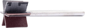 PFERD TOOLS 44403255 PFERD Korund Fächerschleifer F Ø 25x20mm Schaft-Ø 6 mm Länge 60 mm Lamellen 6x2 Lamellen A150 für F