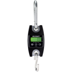 VOLTCRAFT HS-100 Hanging scales Weight range00 kg Readability00 g Black