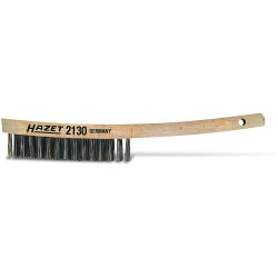 Hazet 2130 Wire Brush Steel 290mm Durable Single Piece