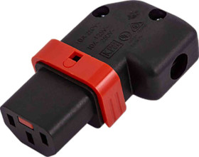 Przewód zasilania złącze A: IEC C13 złącze B: CEE 7/7 2m 10 A 250 V 3 x 1 mm² Czarny