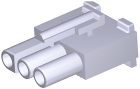 Obudowa złącza 3-pinowe -rzędowe raster: 4.2mm Molex Żeński Montaż na kablu STANDARD .093"