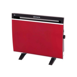 Grzejnik konwektorowy 750W / 1500W czarno-czerwony VO0466