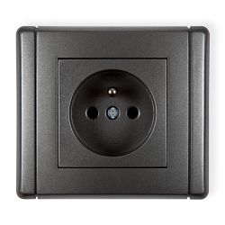 Gniazdo pojedyncze bez uziemienia 2P