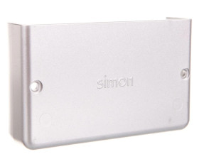 Simon Connect Zakończenie kanału kablowego Cabloplus ALU 90x55mm anodyzowane aluminium TKA905502