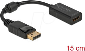 61011 Adapter DisplayPort 1.1 male to HDMI female Passive black