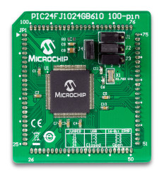 Moduł dołączany Microchip PIC24FJ1024GB610 GP PIM Mikrokontroler Mikrokontroler PIC MA240023