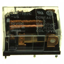 Omron G6C-1117P-US-DC12 Power PCB Relay 12V Compact High Capacity