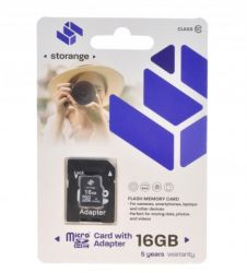 PAMIEC SDHC MICRO 16GB STORANGE