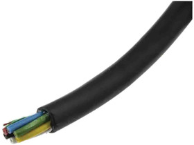 Kabel do transmisji danych 0,5 mm² 6 -rdzeniowy Nieekranowany 20 AWG AWG PVC 440 V