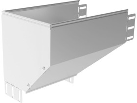 Kolanko redukcyjne KRLBJ150H110 lewe grubość blachy 1,0mm 128115 BAKS