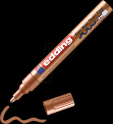 4-750-9-055 Gloss paint marker, 2 - 4 mm, copper