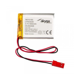 Akumulator Li-Po 3,7V 550mAh PCM złącze JST 2.54 2Pin 150mm AKY0185 LP503040
