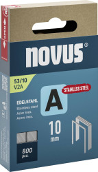 Novus Tools 042-0779 Zszywki z cienkiego drutu Typ 53 800 szt. Wymiary (D x S) 10 mm x 11.3 mm