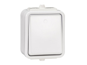 CEDAR Wyłącznik pojedynczy IP44 biały WNT100C01 SCHNEIDER ELECTRIC