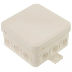 Puszka instalacyjna natynkowa typu KLIK 85x85x41mm hermetyczna IP54 biała ViPlast