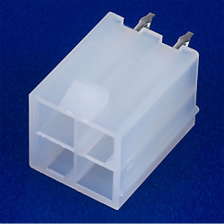 TruConnect 4 Way Minifit Vertical Header