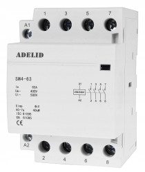 Stycznik modułowy 230V 40KW 63A 4P CB-985