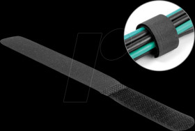 19110 Cable ties, Velcro, 180 x 20 mm, 10 pcs.