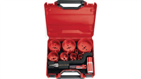 Zestaw Otwornic Hs-Mu 22-127Mm Z 5-Cioma Wiertłami Prowadzącymi W Walizce Hs...