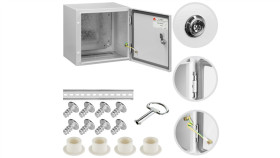 Obudowa Hermetyczna Rozdzielnia Metalowa Z Płytą Montażową 300X300x250 Ip65...