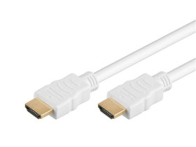 Kabel HDMI 4K High Speed biały 2m